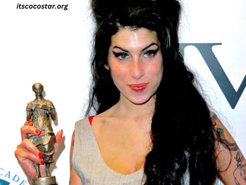 Amy Winehouse Ivor Novello Awards Dress