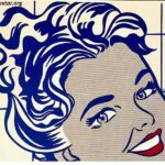 Smiling Pop Art by Roy Lictenstein