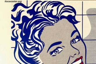 Smiling Pop Art by Roy Lictenstein